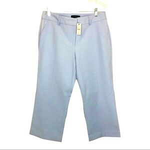 NWT Talbots Dress  Business Casual Crop Pants Blue  10P